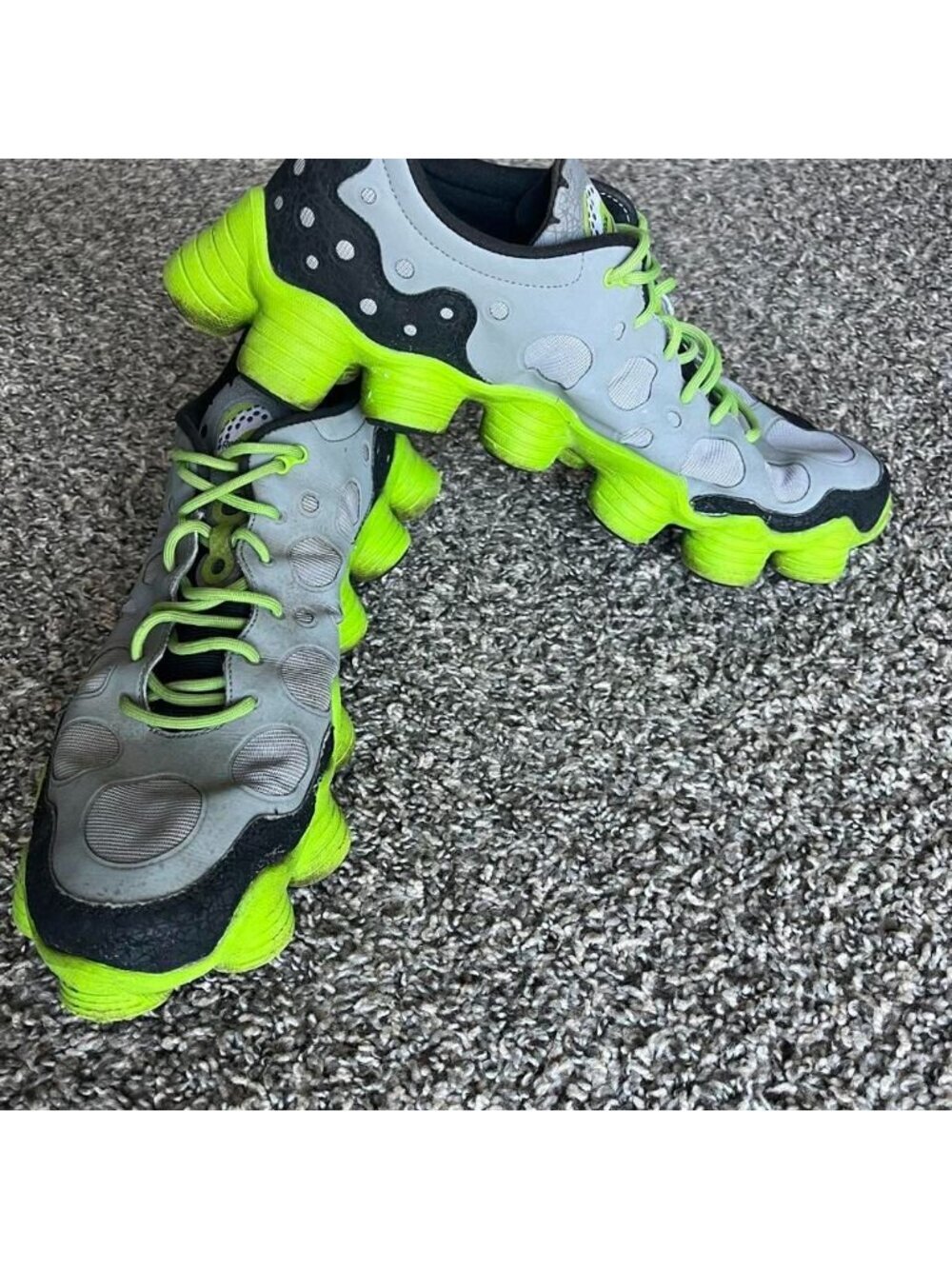 RARE‎ Reebok ATV 19 Plus Neon Green All Terrain Sneakers Mens 13 Collectible
